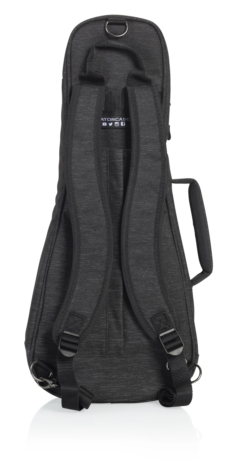 Gator Black Transit Bag – Soprano Ukulele - GT-UKE-SOP-BLK - Image 7