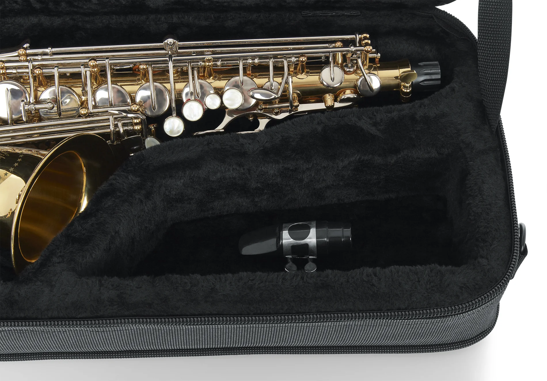 Gator Lightweight Alto Sax Case with storage space - GL-ALTOSAX-MPC - Image 6