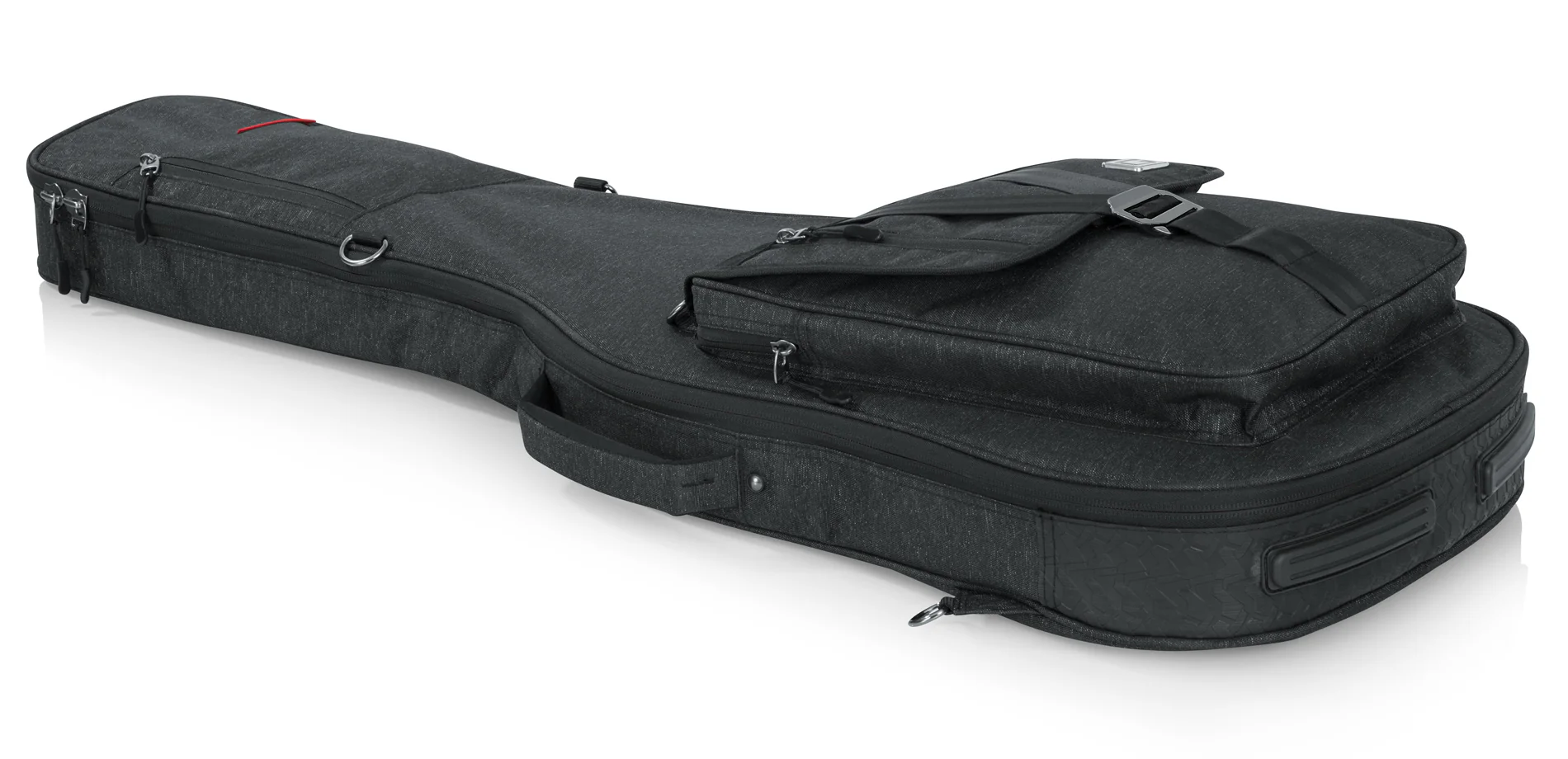 Gator Transit Series Electric Guitar Gig Bag with Charcoal Black Exterior - GT-ELECTRIC-BLK - Image 11