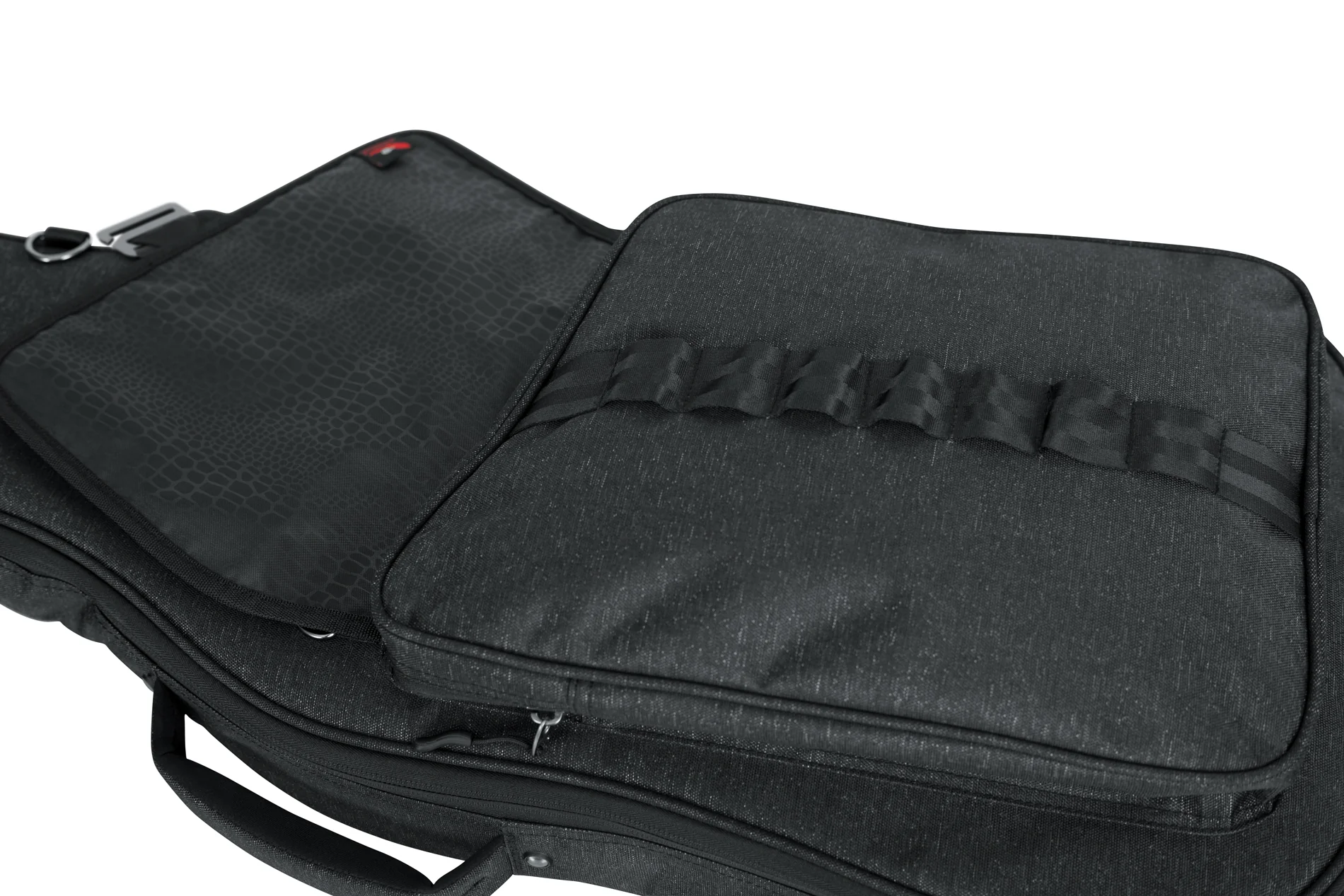 Gator Transit Series Electric Guitar Gig Bag with Charcoal Black Exterior - GT-ELECTRIC-BLK - Image 9
