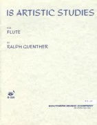 GUENTHER 18 ARTISTIC STUDIES FOR FLUTE - B359