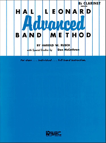 Hal Leonard Advanced Band Method: Bb Clarinet