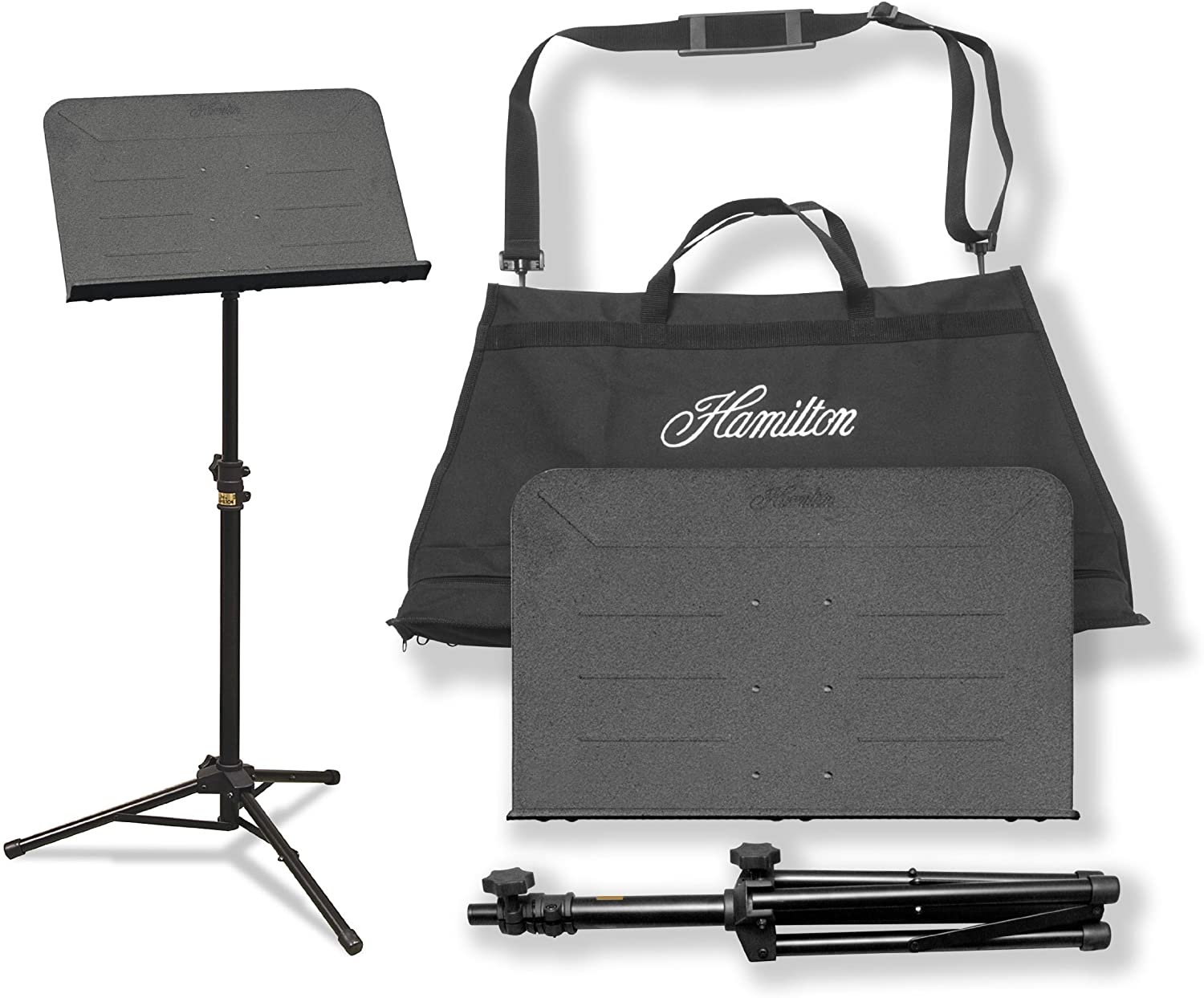 Hamilton Traveler II Portable Music Stand with Bag - KB90 - Image 2