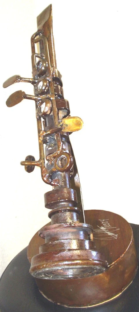 Handmade Metal Fabrication - Clarinet - Image 2