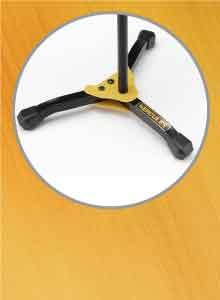 Hercules Alto or Tenor Stand with Flute/Clarinet Peg & Bag - DS532BB - Image 5
