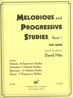 HITE MELODIOUS & PROGRESSIVE STUDIES FOR OBOE BK 1 - B380