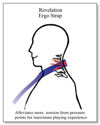 HollywoodWinds Revelation Ergo Saxophone Strap - Image 5