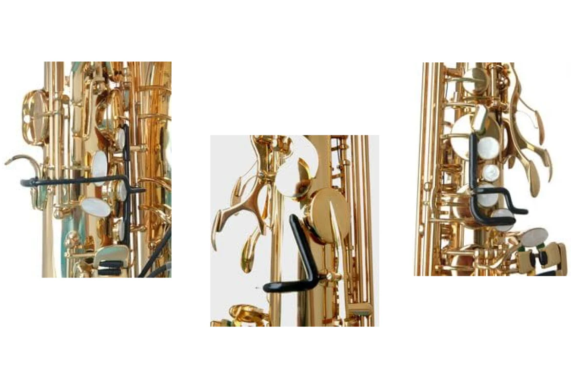 Hollywoodwinds Clamp Set - Curved Soprano Sax - Image 2