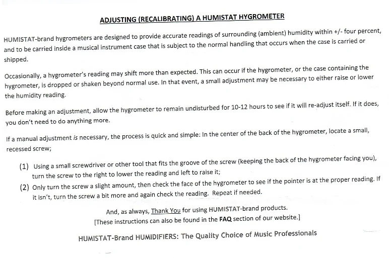 Humistat Hygrometer - Image 3