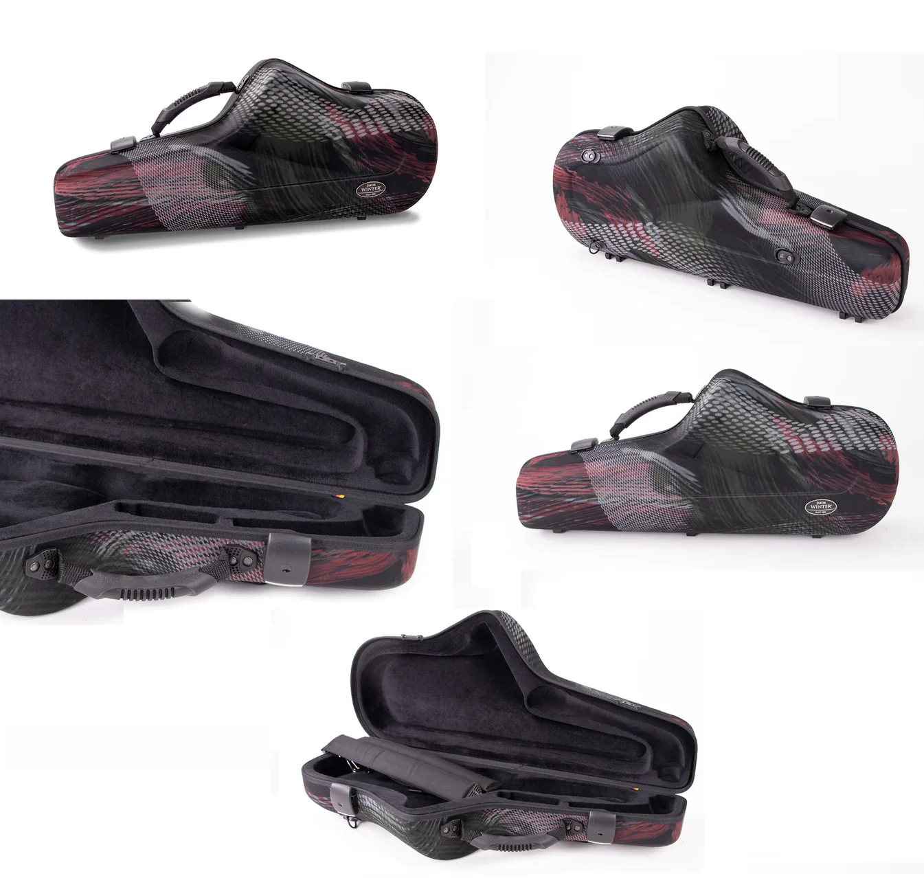 Jakob Winter Greenline Shaped Case for Tenor Saxophone - JW-51095 Colors - Image 8