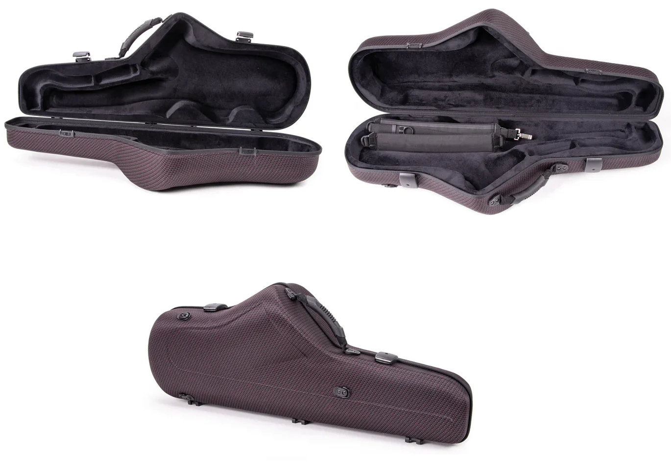 Jakob Winter Tenor Sax Greenline Shaped CARBON DESIGN Cases - JW-51095-CA - Image 5
