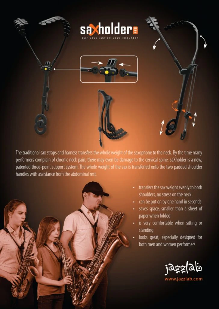 JazzLab Saxholder PRO Saxophone Harness - Image 2