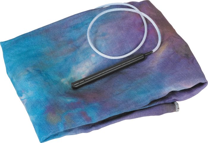 Jewel Silk Tie-Dye Bb & A Clarinet Swab - Image 3
