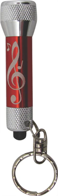 AIM GIFTS Keychain Flashlight G-CLEF ENGRAVED - K3858 - Image 2