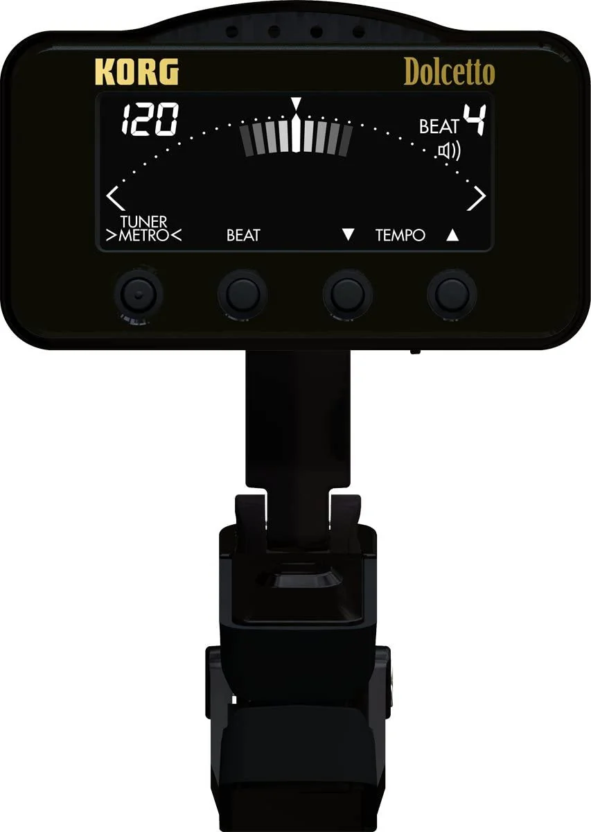 Korg Dolcetto Orchastral Universal Combo Clip-On Tuner/Metronome - AW3M - Image 4