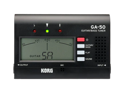 Korg Guitar and Bass Tuner GA-50