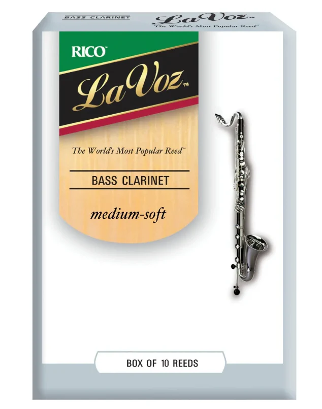 La Voz Bass Clarinet Reeds - 10 Per Box - Image 2