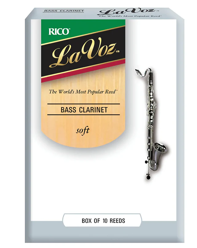 La Voz Bass Clarinet Reeds - 10 Per Box - Image 4