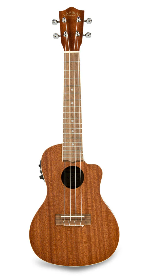 Lanikai Mahogany Series Acoustic/Electric Concert Ukulele MA-CEC - Image 2