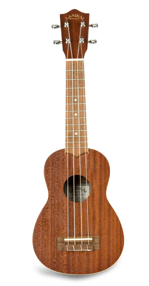 Lanikai Mahogany Series Soprano Ukulele with Gigbag MA-S - Image 2