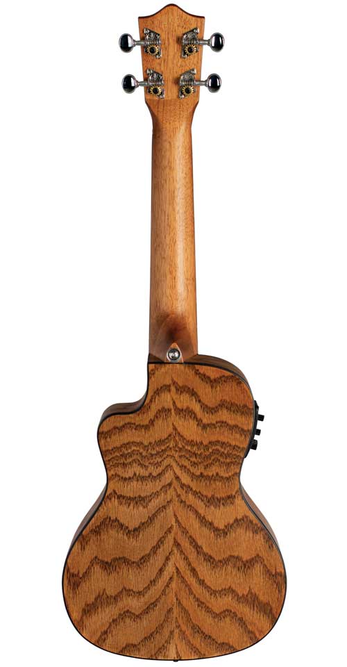 Lanikai Oak Series Acoustic/Electric Concert Cutaway Ukulele OA-CEC - Image 2