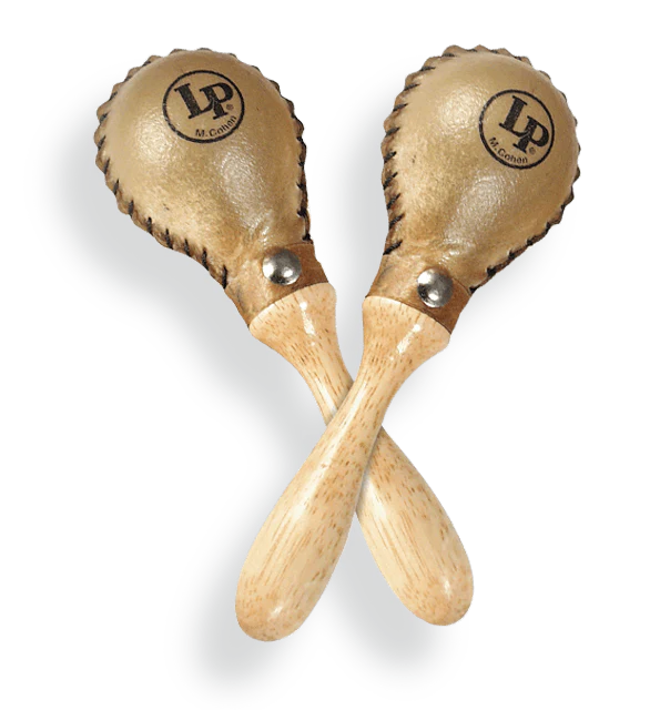 Latin Percussion Mini Rawhide Maracas - LP285