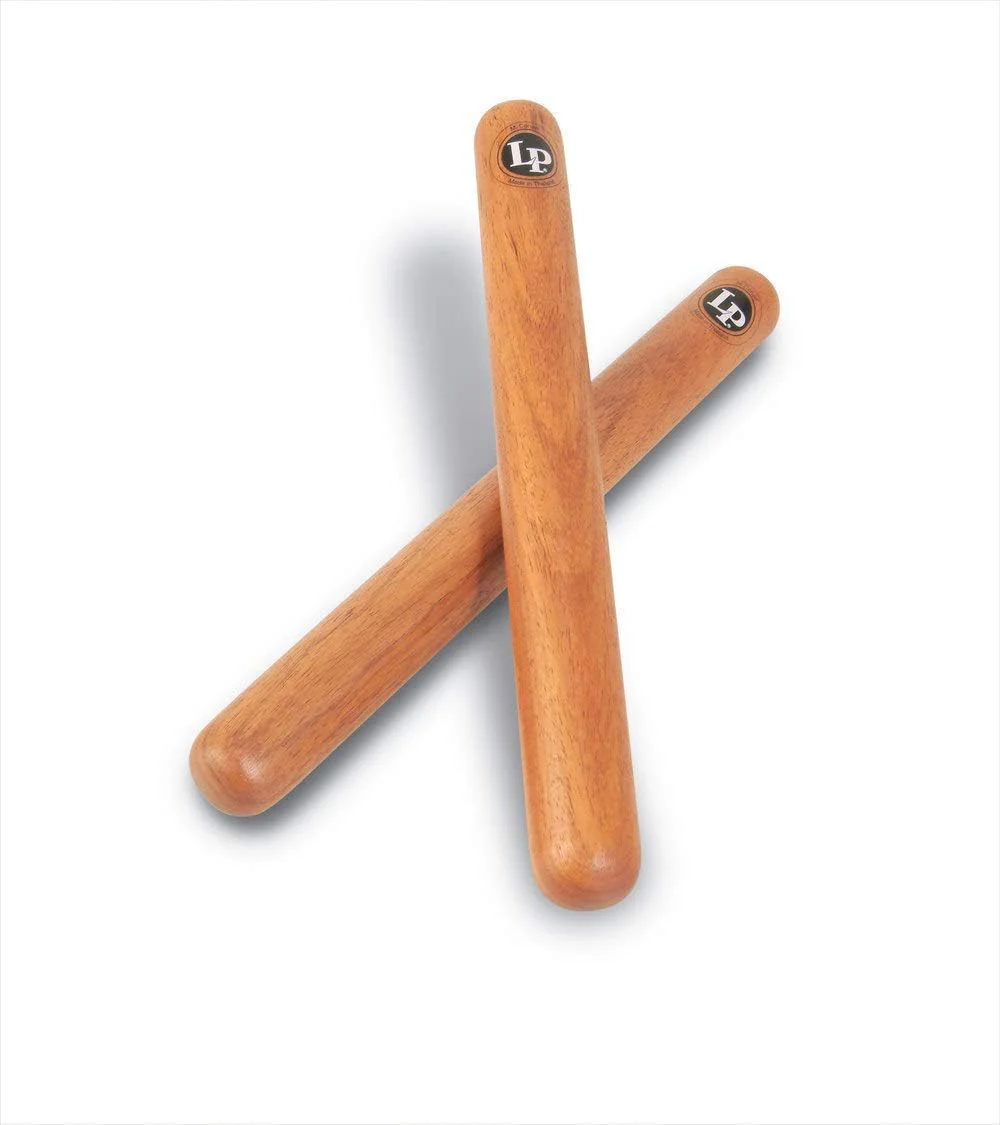 Latin Percussion Traditional Claves Exotic Hardwood - LP262R - Image 3