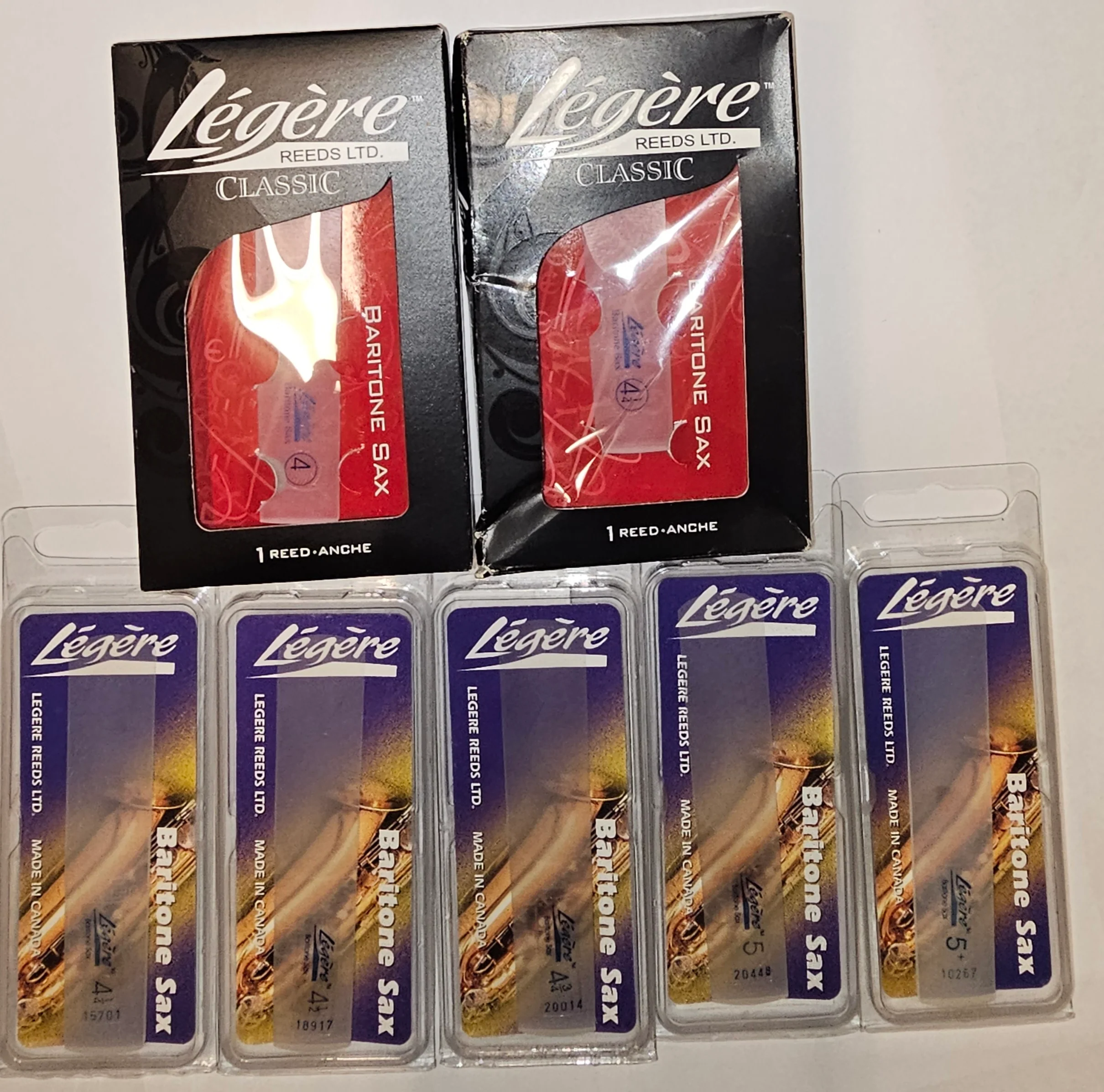 Legere Classic Baritone Saxophone Reeds - Original Packaging - Image 2
