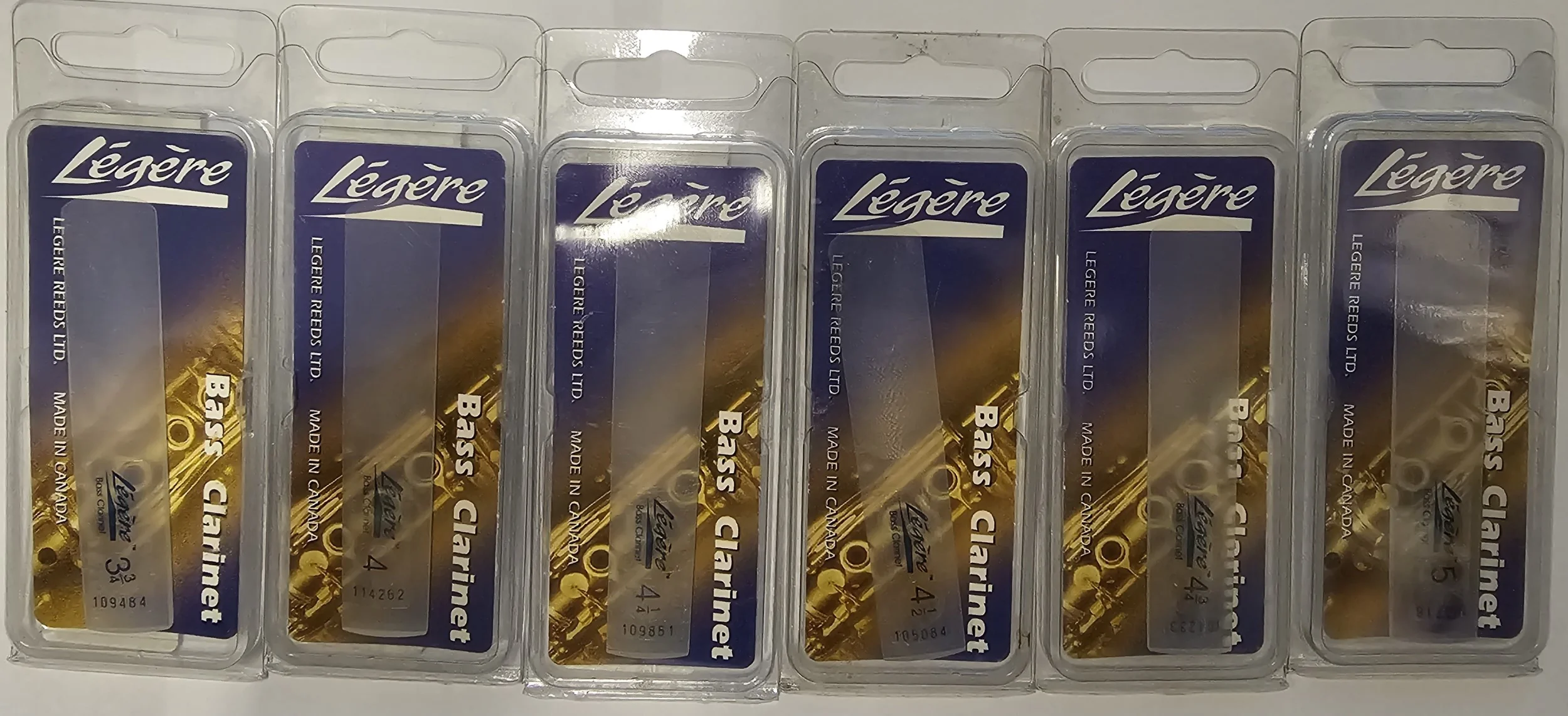 Legere Classic Bass Clarinet Reeds - Original Packaging - Image 2