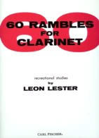 LESTER 60 RAMBLES FOR CLARINET - O4239