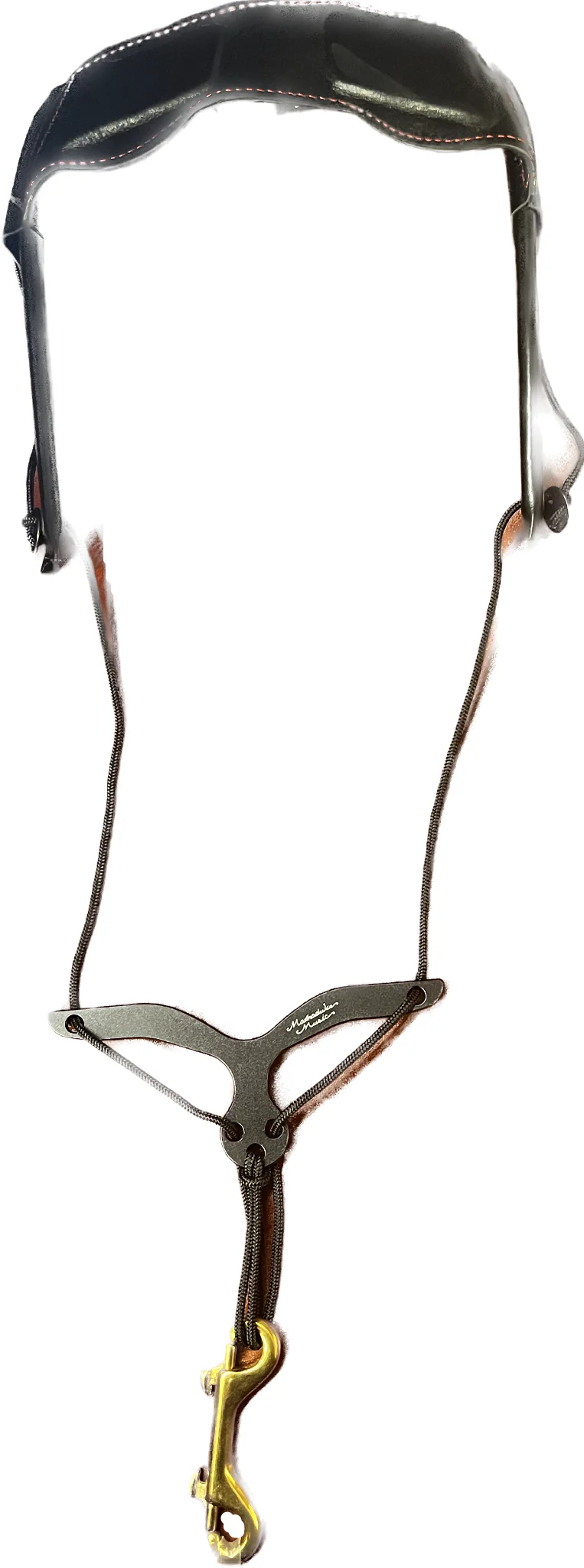 Marmaduke "Feather" Strap III GL - Leather Saxophone Strap - Image 11