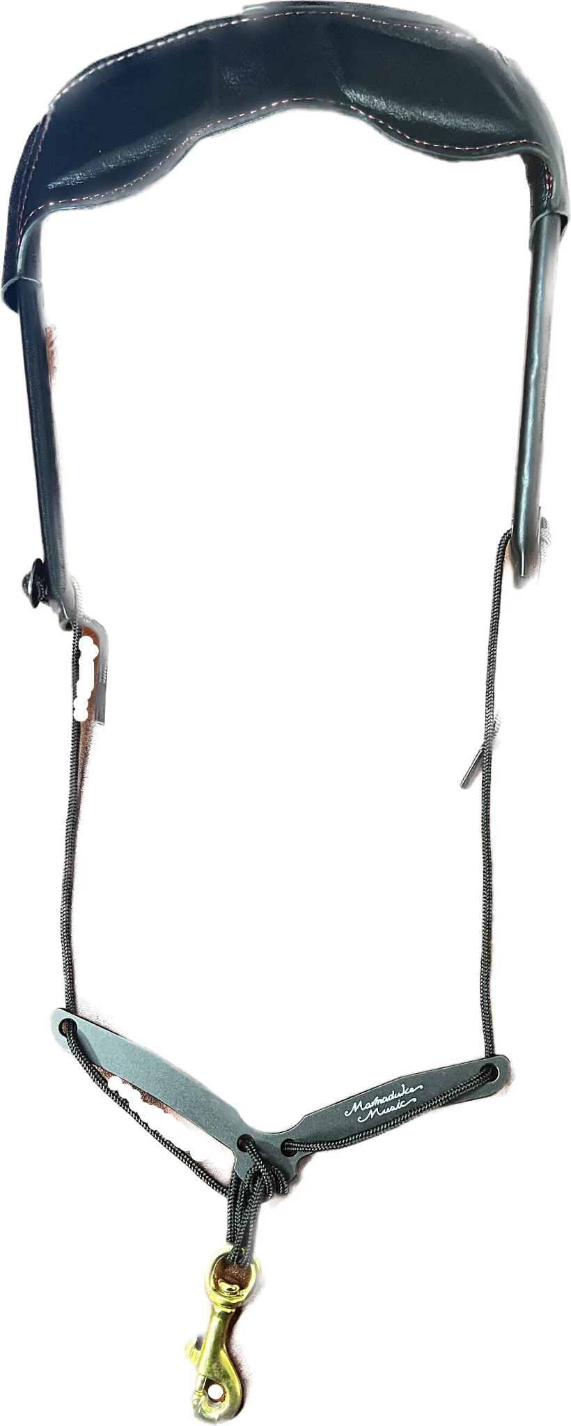 Marmaduke "Feather" Strap III GL - Leather Saxophone Strap - Image 13