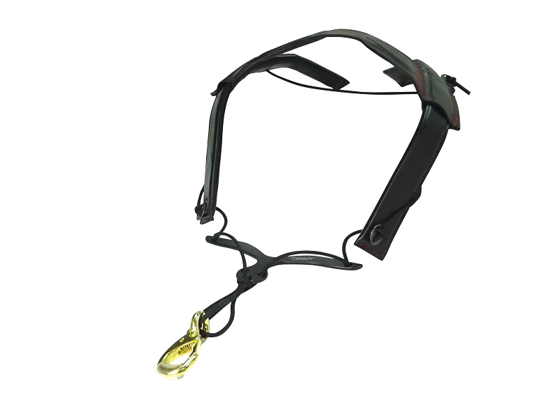Marmaduke "Feather" Strap III GL - Leather Saxophone Strap - Image 2