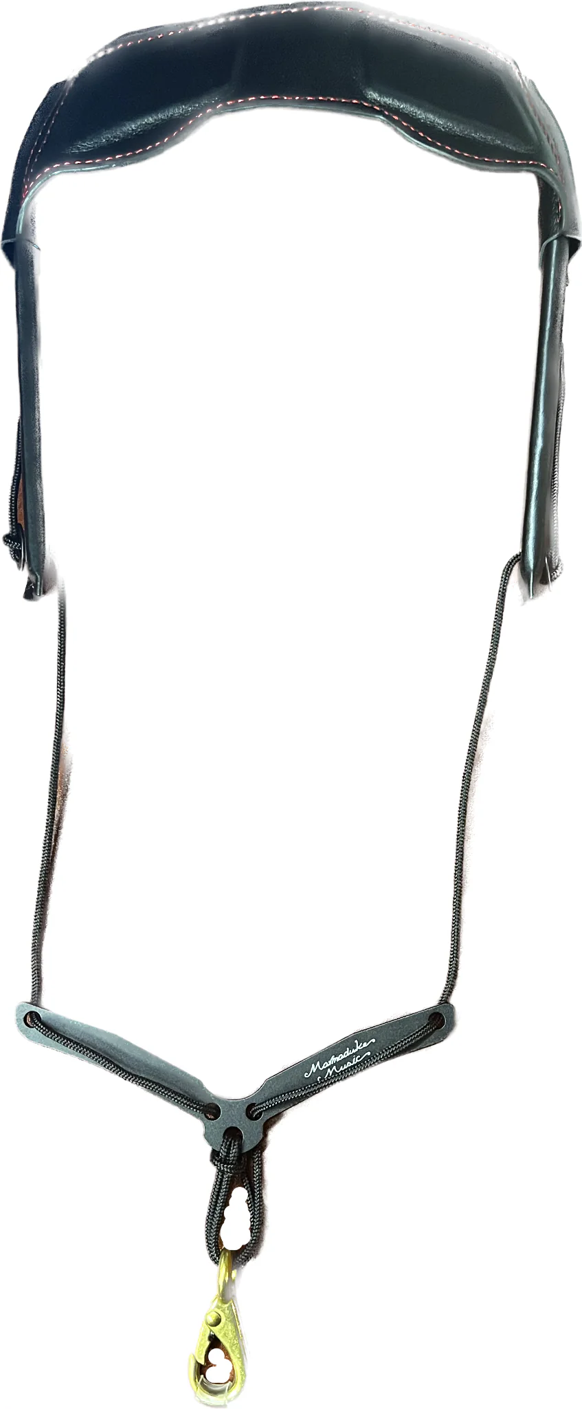 Marmaduke "Feather" Strap III GL - Leather Saxophone Strap - Image 6