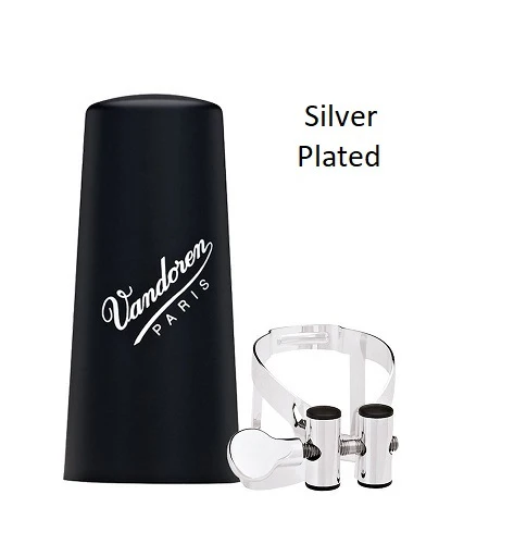 M/O Vandoren Ligature and Plastic Cap for Bass Clarinet Mouthpiece - Image 2