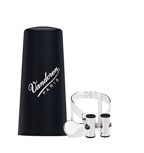 M/O Vandoren Ligature & Cap for Alto Clarinet Mouthpiece - Image 2