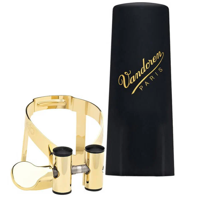 M/O Vandoren Ligature & Cap for Alto Sax Ebonite Mouthpieces - Image 3
