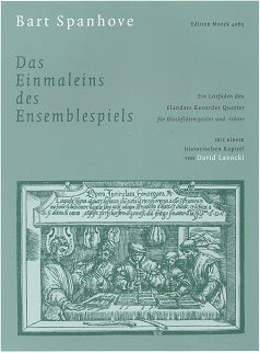 Moeck Book DAS EINMALEINS DES ENSEMBLESPIELS Bart Spanhove - Image 2