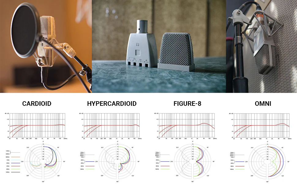 sE Electronics Multi Pattern Large Diaphragm Microphone with Titanium Capsule SE-T2 - Image 3
