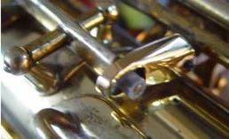 Oleg Side Key Silencer Alto/ Tenor/ Bari Sax - Gold Plated Set of 2 - #110 - Image 3