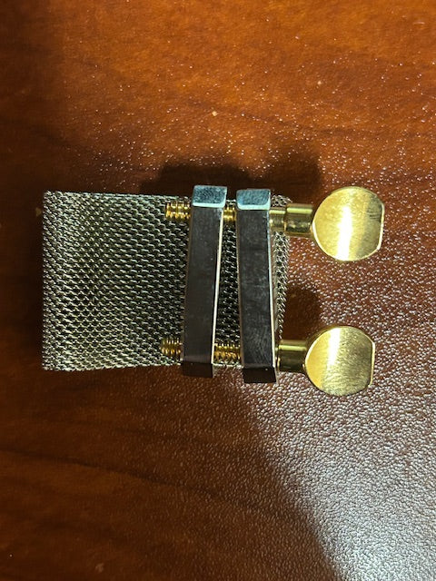 Oleg Bb Clarinet Silver Plated Ligature 01 Damaged Box B-Stock - Image 4