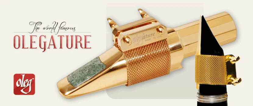 Oleg Ligature #04 for Metal Tenor or Alto Sax Mouthpieces - Image 3