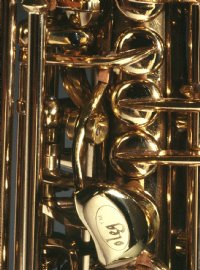 Oleg Soprano Sax F Fork Assembly Gold Plated - 201 - Image 2