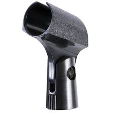 On-Stage MY250 Euro-Style Plastic Mic Clip Black - Image 3