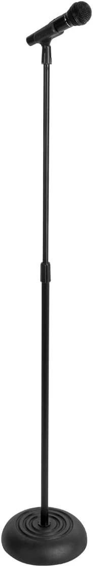 On-Stage Round-Base Mic Stand - MS7201B - Image 3