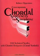 OPPERMAN CONTEMPORARY CHORDAL SEQUENCES FOR SAX - 5481
