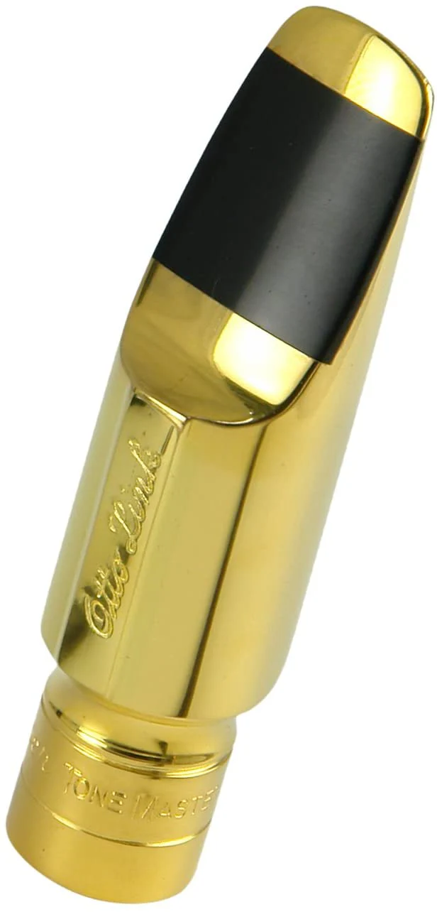 Otto Link Gold Plated Alto Sax Mouthpiece - Image 3
