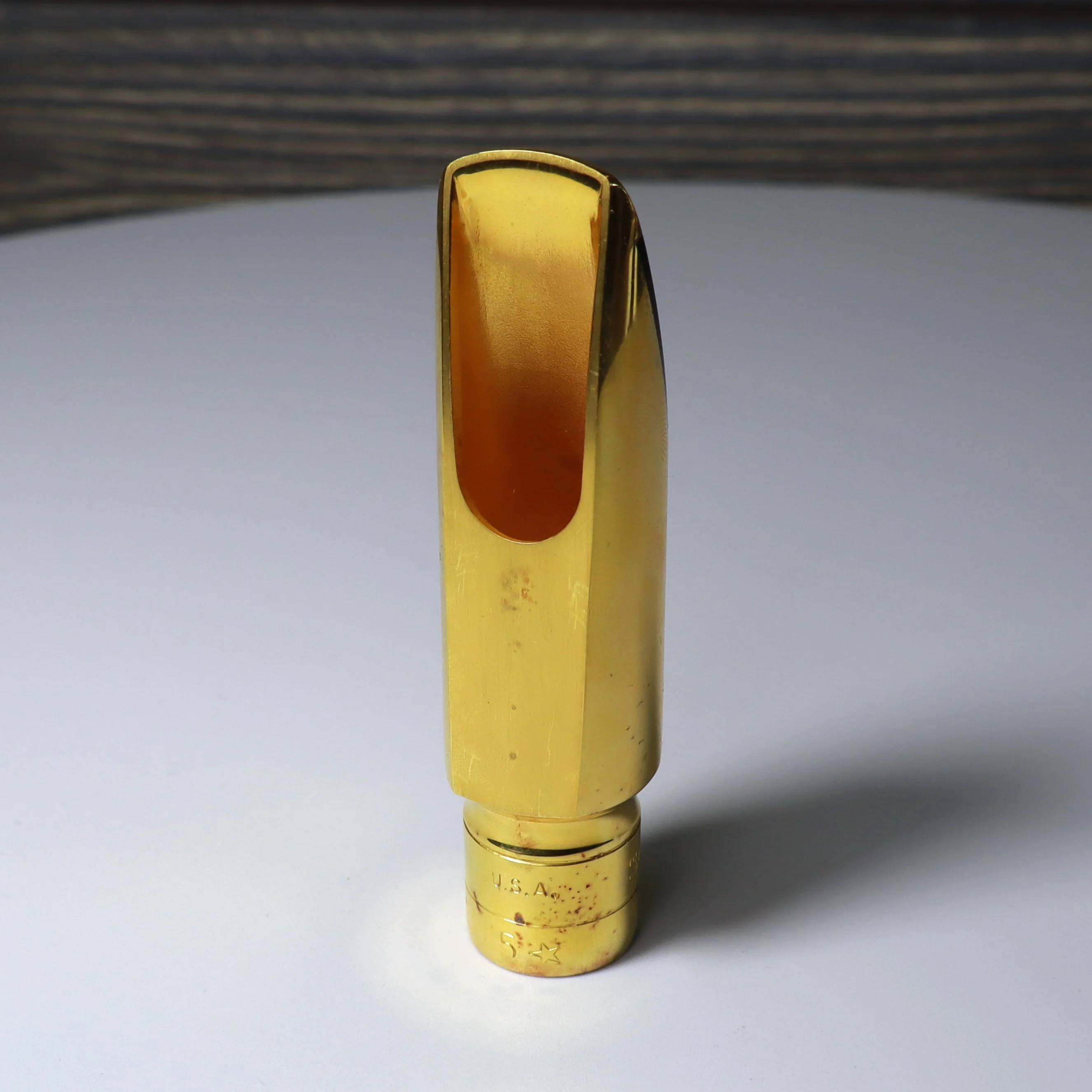 Otto Link Gold Plated Alto Sax Mouthpiece 5* B-STOCK - Image 4