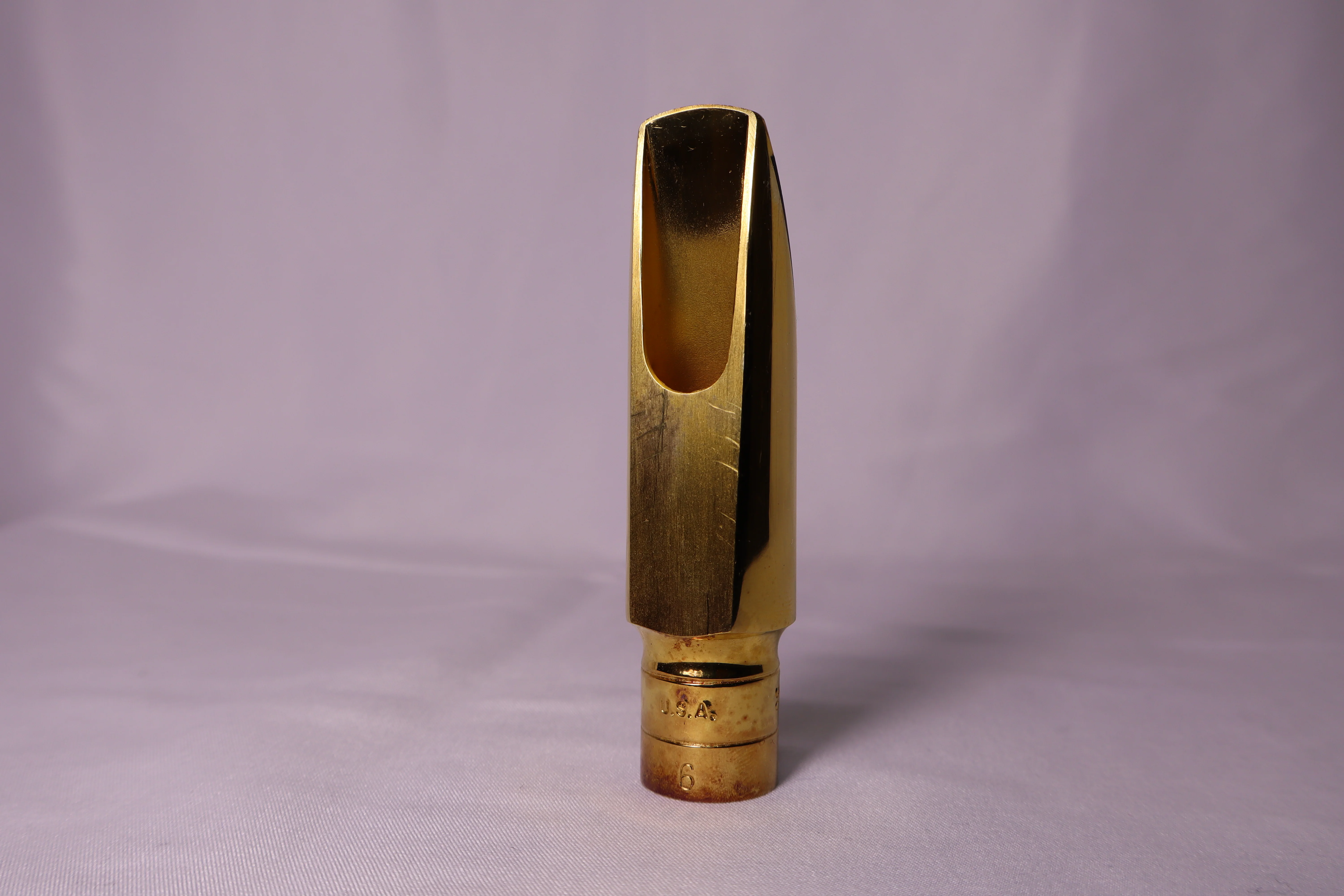 Otto Link Gold Plated Alto Sax Mouthpiece 6 B-STOCK - Image 3