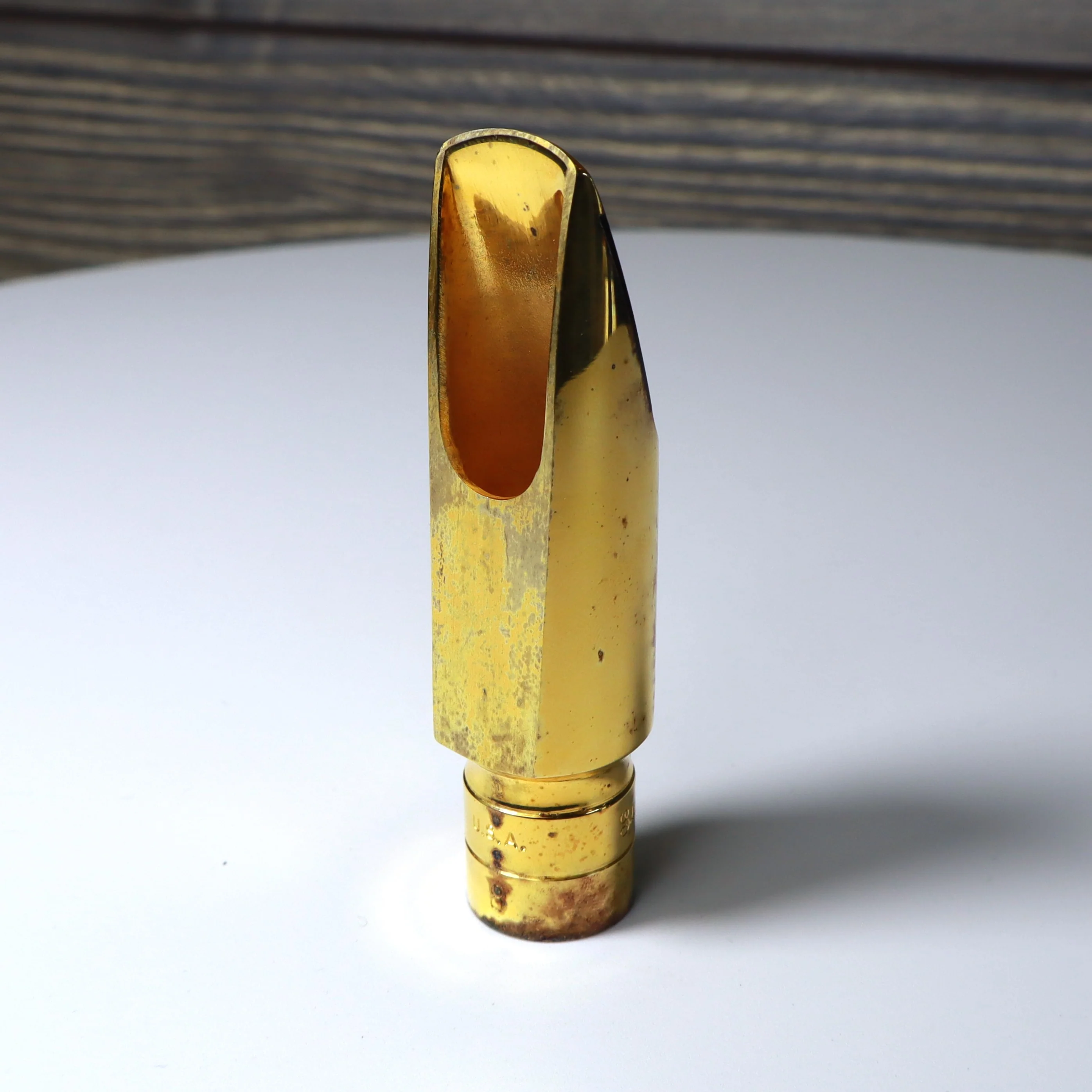 Otto Link Gold Plated Alto Sax Mouthpiece 8 B-STOCK - Image 3
